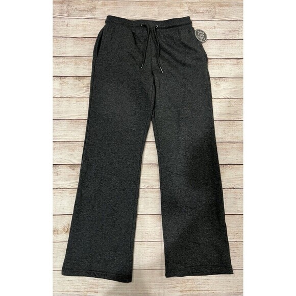 NWT Daisy Fuentes Fit Womens Gray Cotton Blend Active Pants Small - Picture 1 of 7